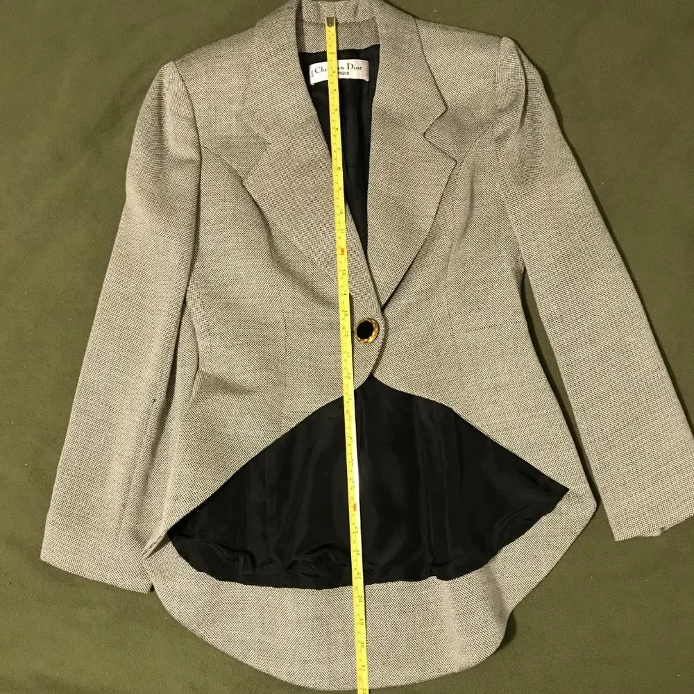 Vintage 90s Christian Dior Skirt Suit Circa 1996 / 1997